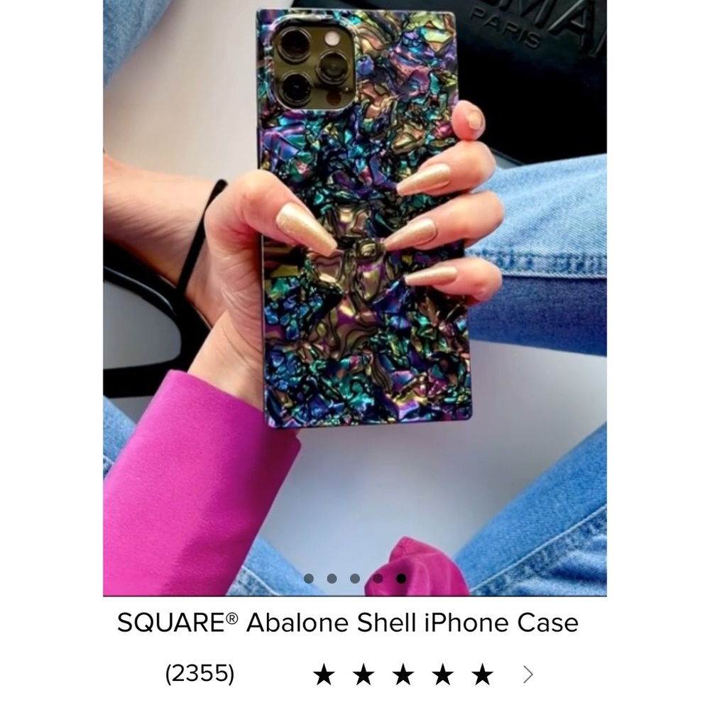 Vibrant Abalone Shell Phone Case